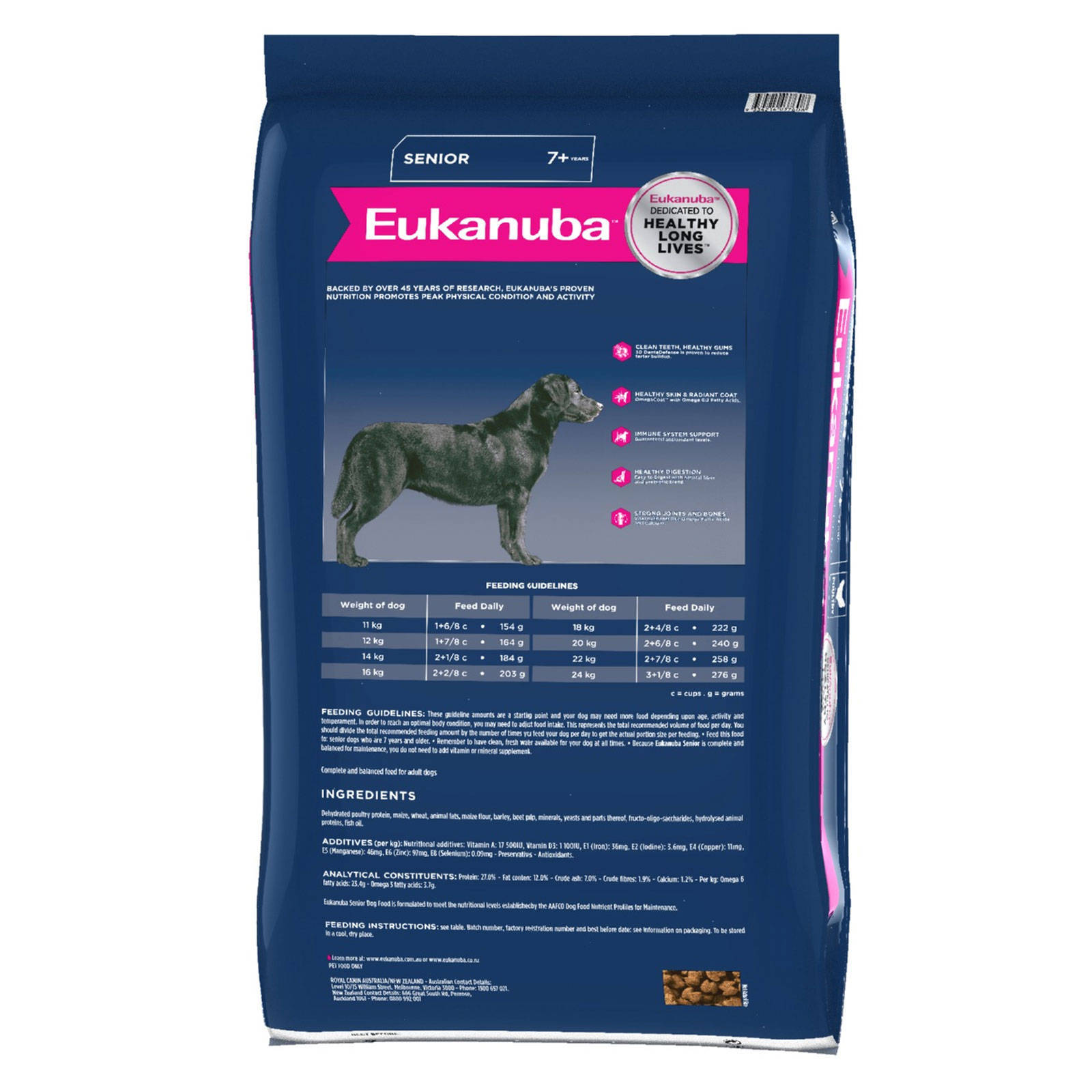 Eukanuba Dog Food Mature & Senior Medium 15Kg Pet Premium Food For