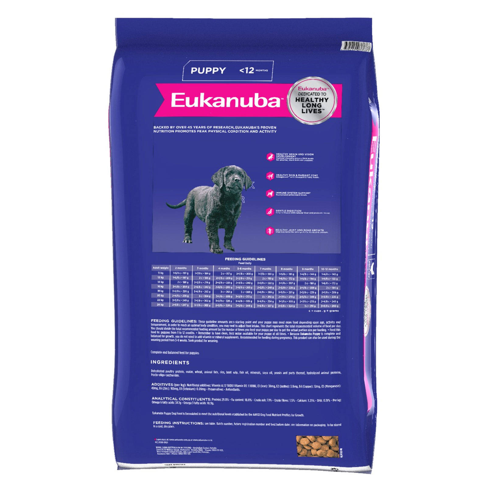 Eukanuba Puppy Food Medium Breed 15Kg Pet Premium Food Dog Healthy
