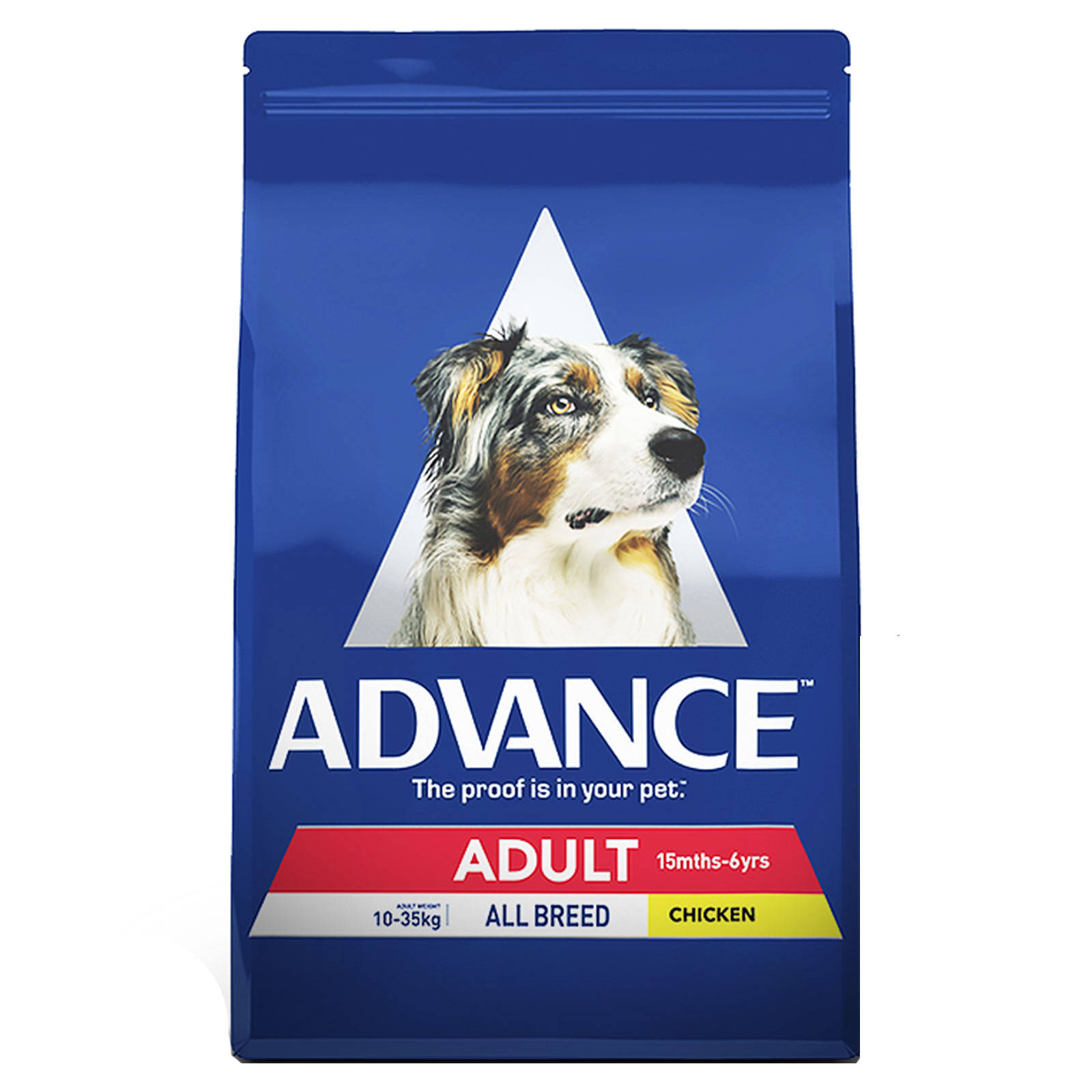 Advance Adult Dog Food All Breed Chicken 3kg Premium Pet Food Nutrition