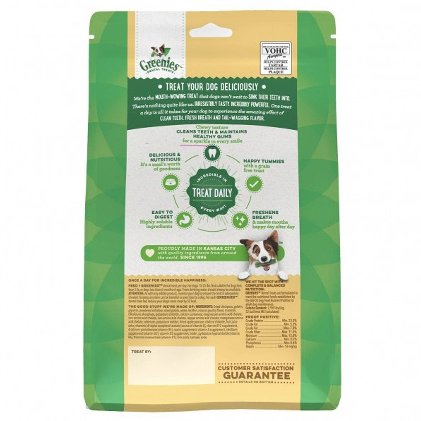 Greenies GrainFree Petite 340g Dog Treat Healthy Teeth Dental Pet