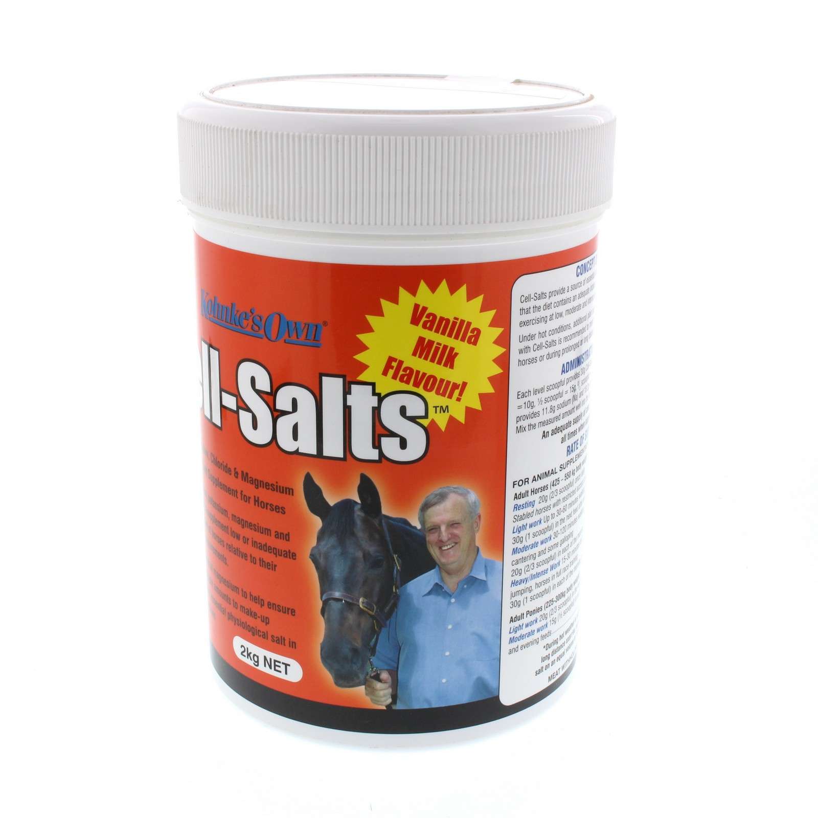 Cell Salts Essential Salt Supplement Kohnke's Own Own Horse Equine 2kg