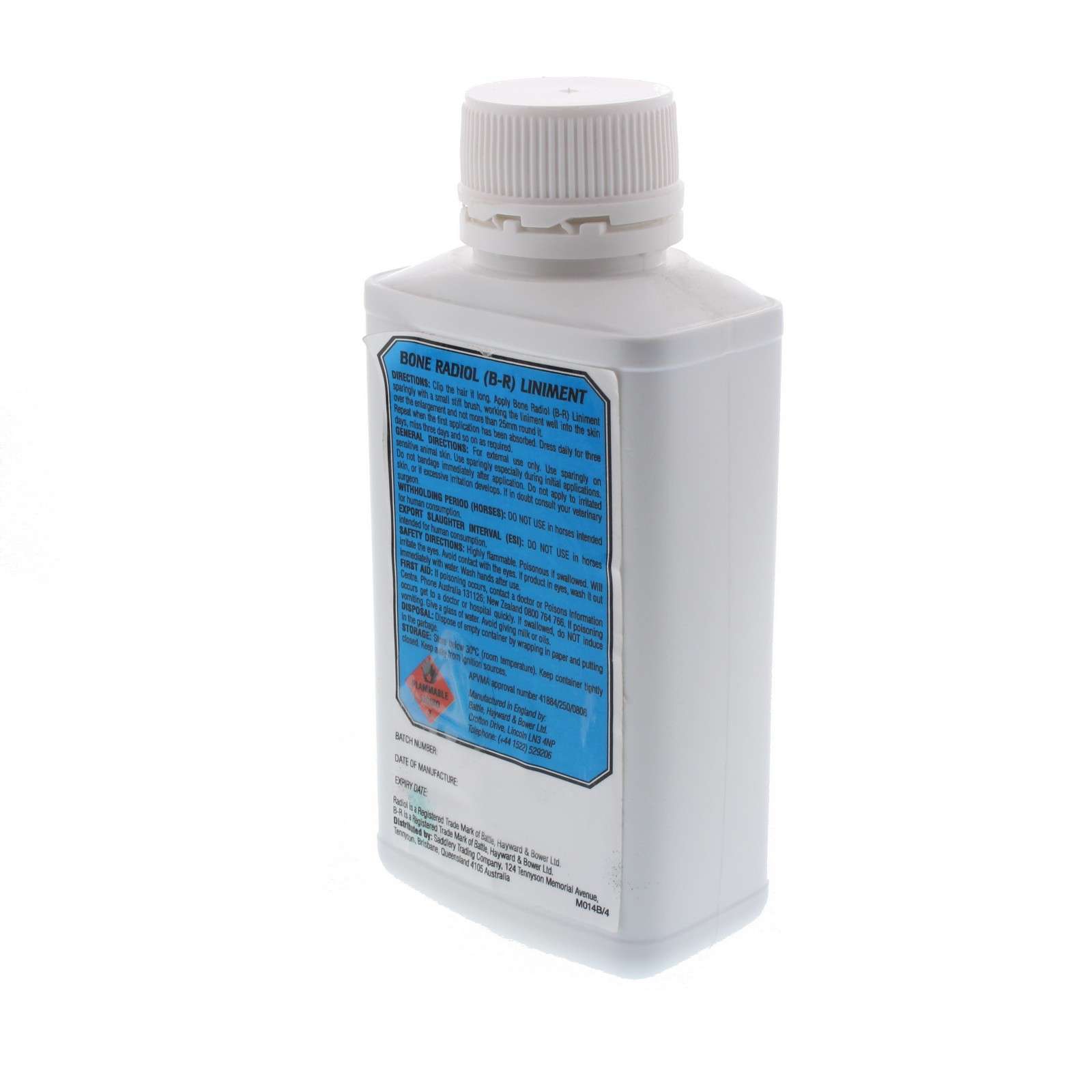 Bone Radiol (BR) Spirit Liniment Horse Equine 250ml Relieves Lameness Bones eBay