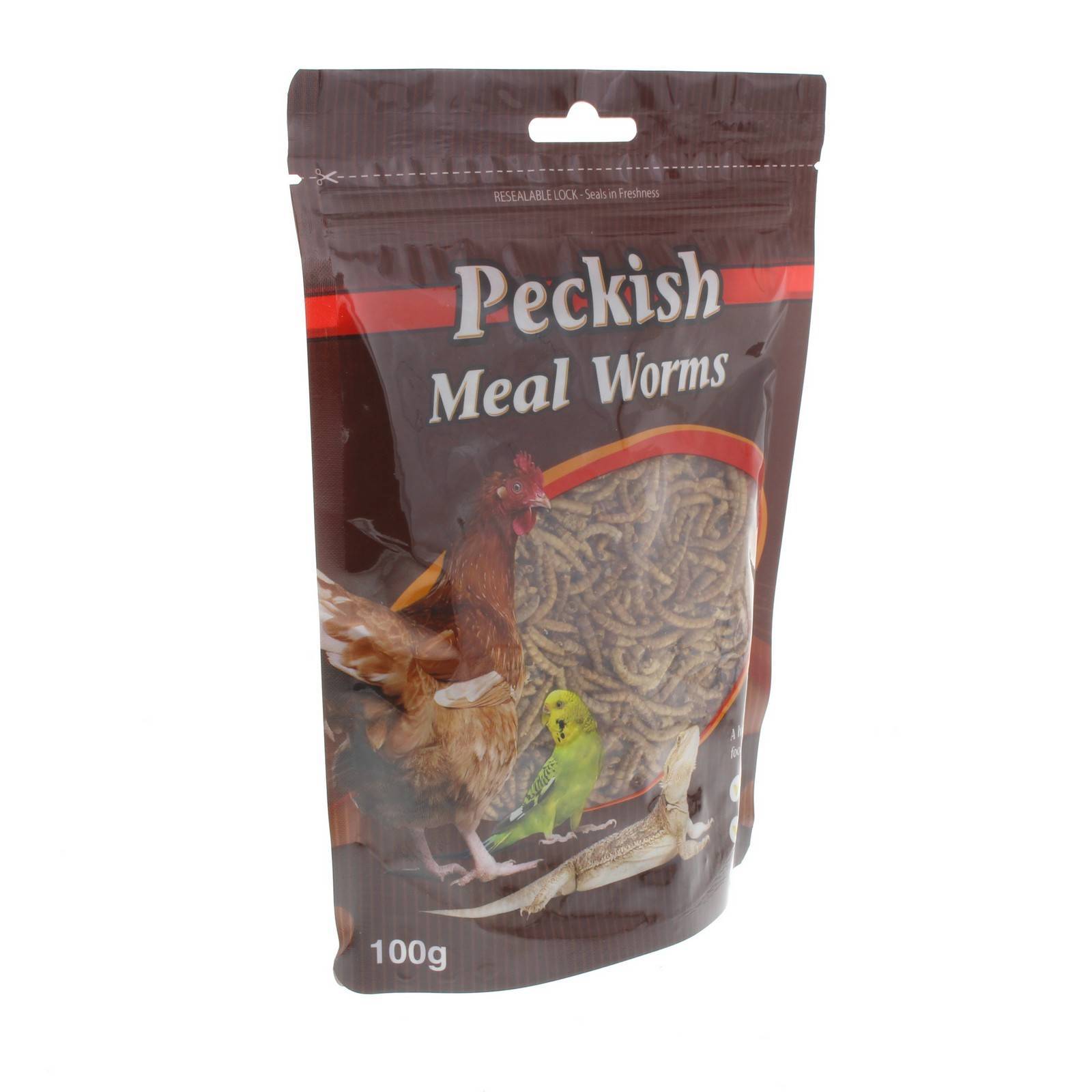 Dried Mealworms 100g Show Masters Organic High Protein Reptiles