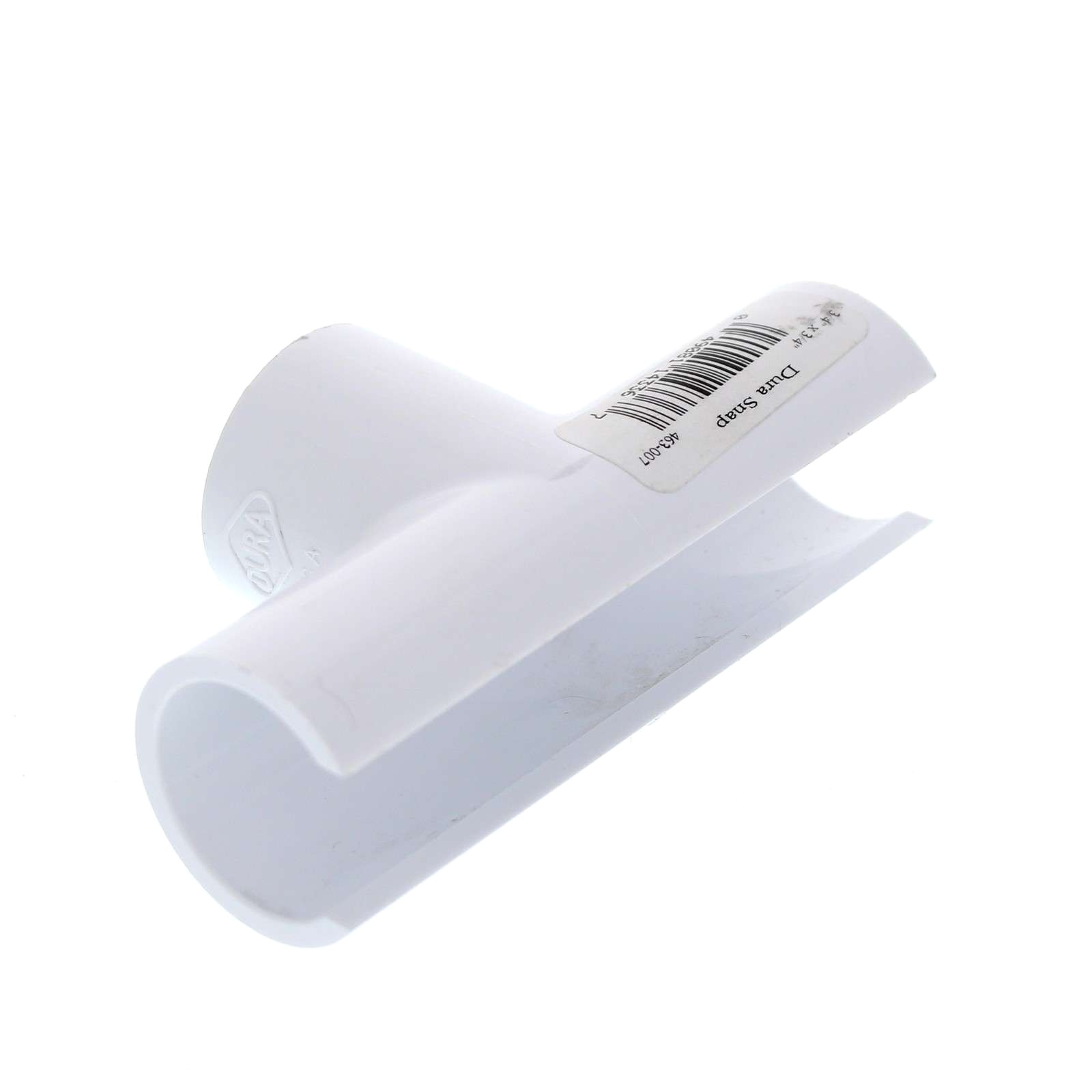 Dura Tee Snap On PVC 3/4 Inch 463007 Pressure Pipe Fitting Plumbing