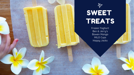 Ice Cream Menu