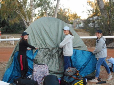 Oc Pitching Tents