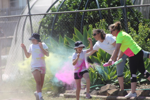 Spraying Colour 3