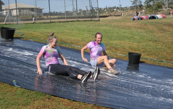 Girls On Slide Edit