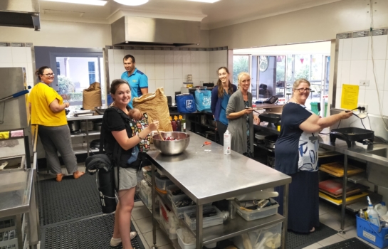 Group In Kitchen