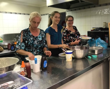 Ladies Serving