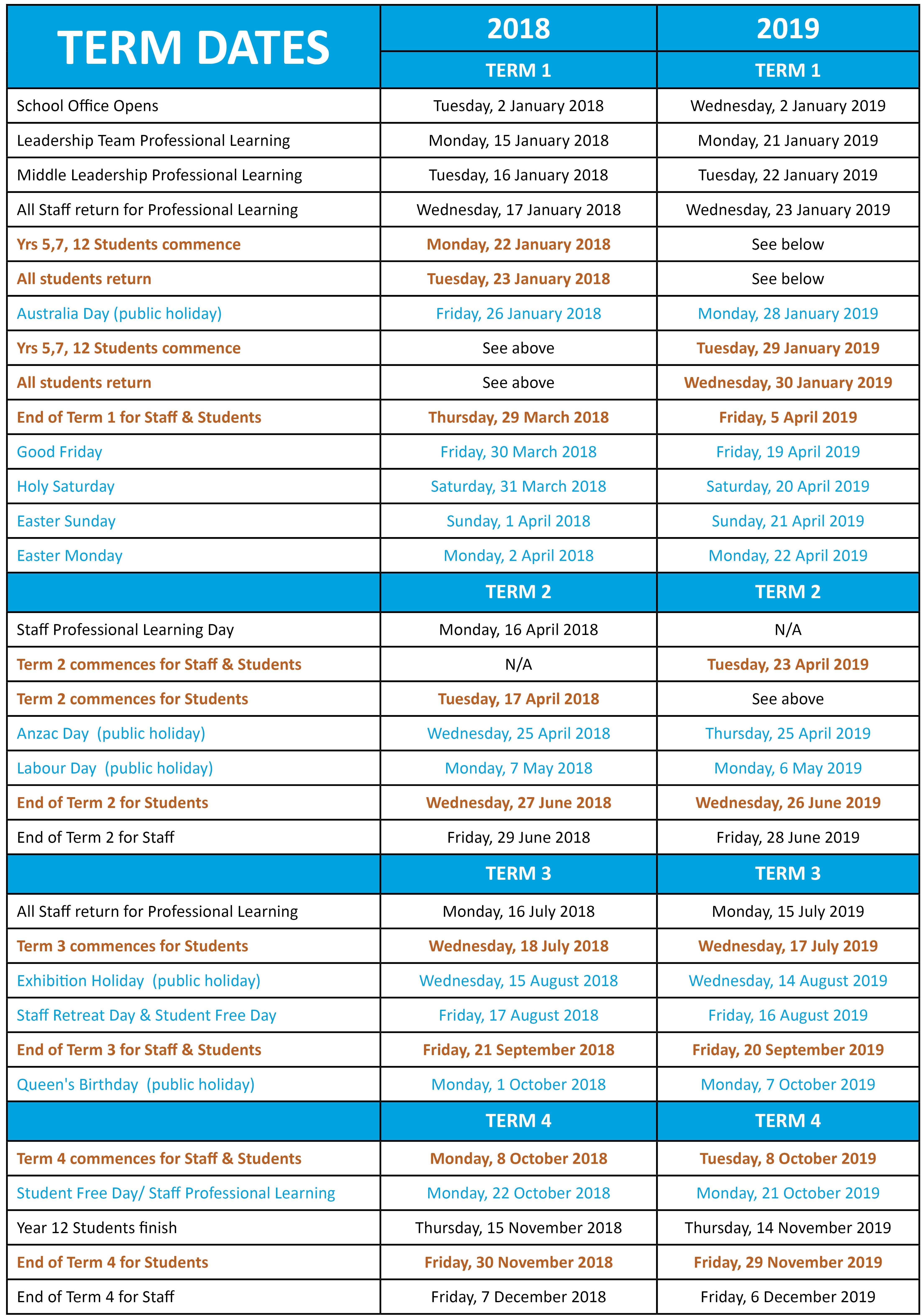 QLD School Holiday Calendar 2019 FREE DOWNLOAD January 2019 Calendar QLD School Holiday Calendar 2019 FREE DOWNLOAD January 2019 Calendar