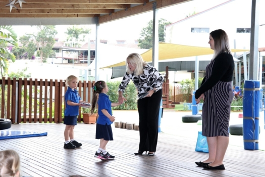 Presentation Of Flags To Kindy 2