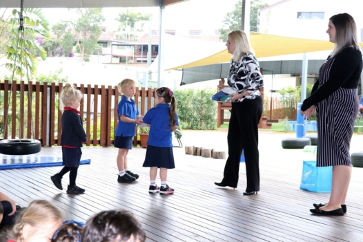 Presentation Of Flags To Kindy 4