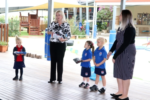 Presentation Of Flags To Kindy 6
