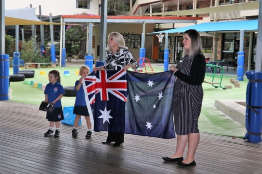 Presentation Of Flags To Kindy 8