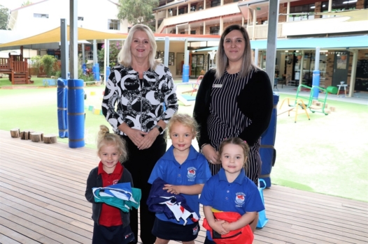 Presentation Of Flags To Kindy 12