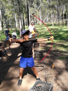 Year 6 Camp Archery At Camp