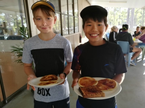 Year 6 Camp Camp Food
