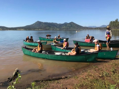 Year 6 Camp Canoing 2