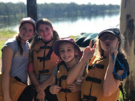 Year 6 Camp Girls On Camp 2