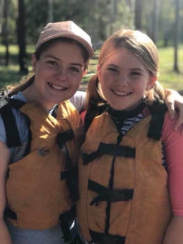 Year 6 Camp Girls On Camp