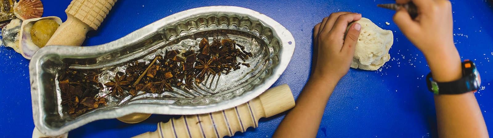 Play Dough Shell Project