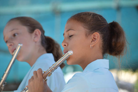 Girls Flute Blue