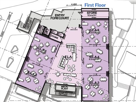 Rc Primary Building First Floor Plan