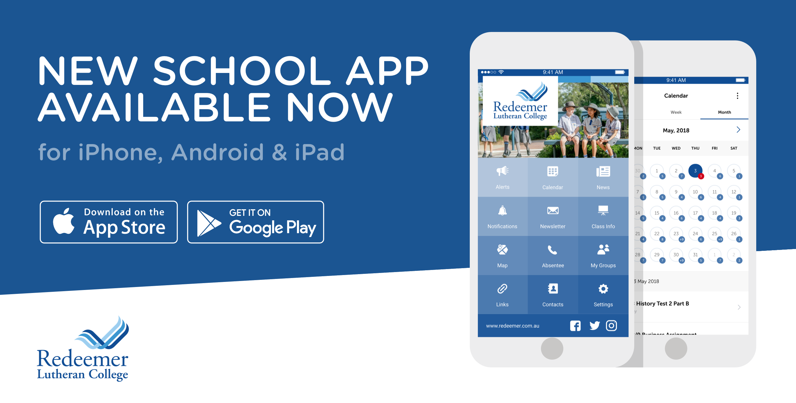Redeemer App Promo Banner