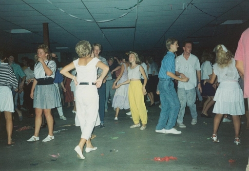 1988 School Dance In A Block