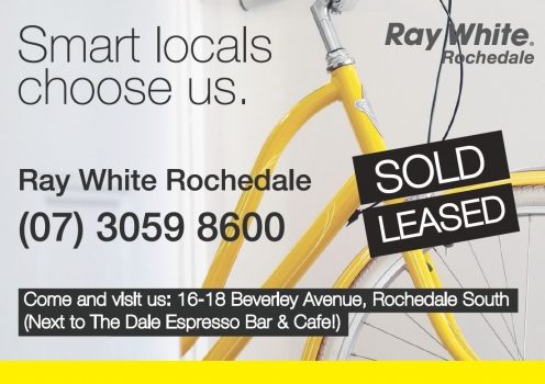 Ray White Rochedale Advert