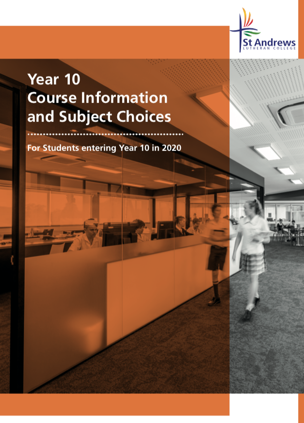 Year 10 elective booklet 2020 Year 10 elective booklet 2020