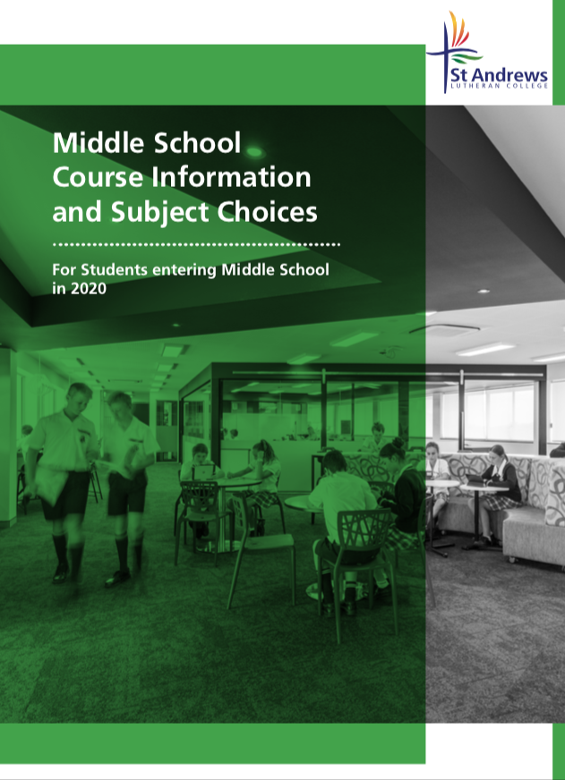 Middle school elective booklet 2020 Middle school elective booklet 2020