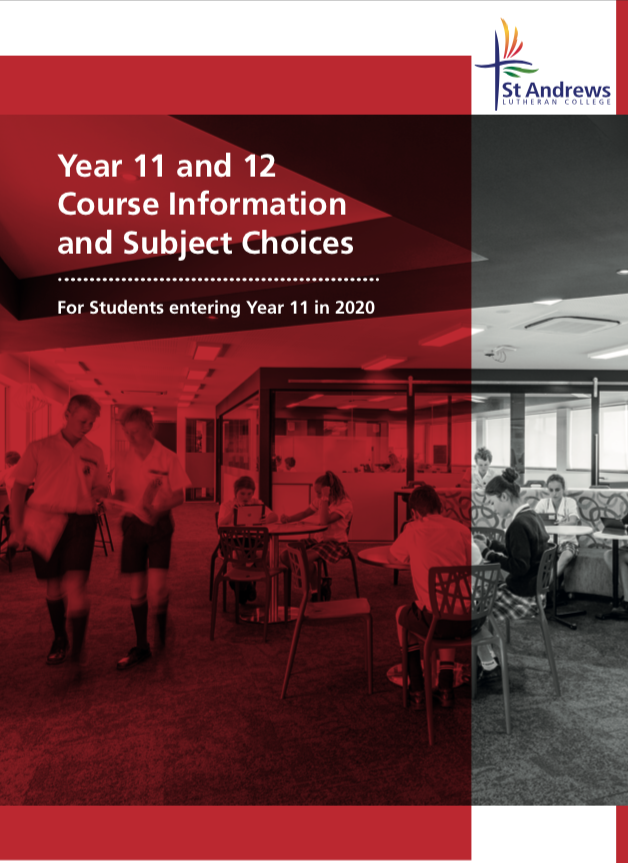Year 11 and 12 Subject selection booklet 2020 Year 11 and 12 Subject selection booklet 2020