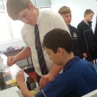 Making Anzac Biscuits 2