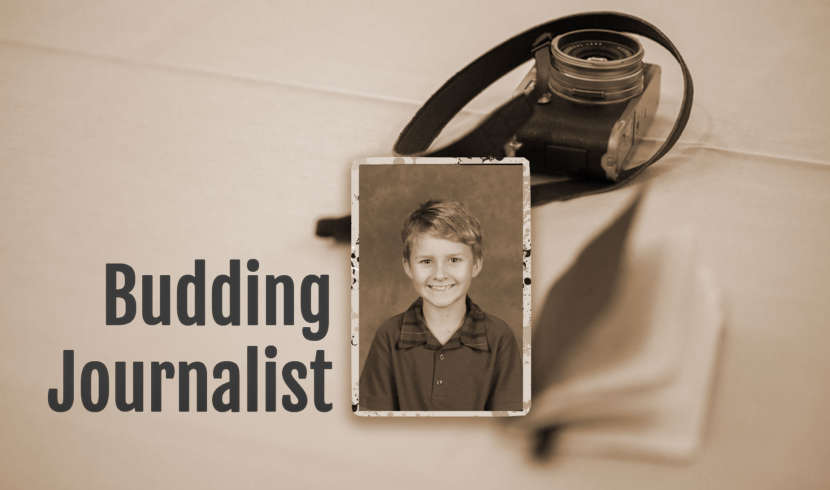 Budding Journalist Banner