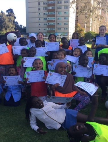 Fitzroy Thunder Girls Soccer Team Collegians Grant Pic