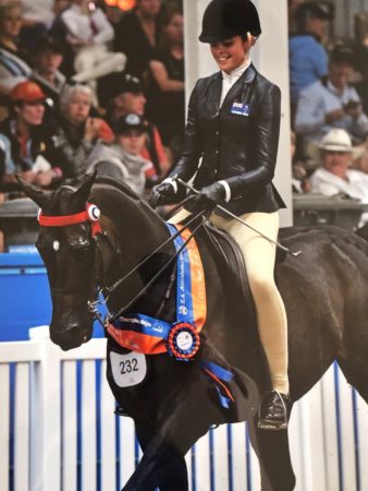 Kate Marriot At Australiasian Show Horse And Rider Championship Nationals