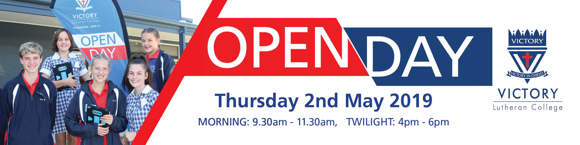 2019 Open Day Promo Banner