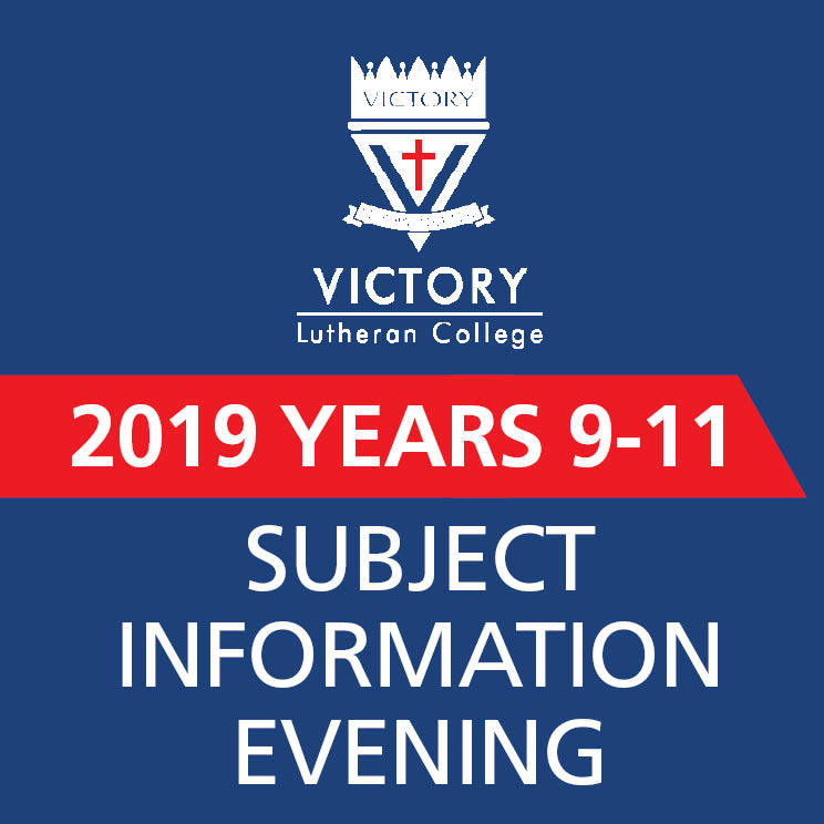 2019 Subject Info Night Promo Panel