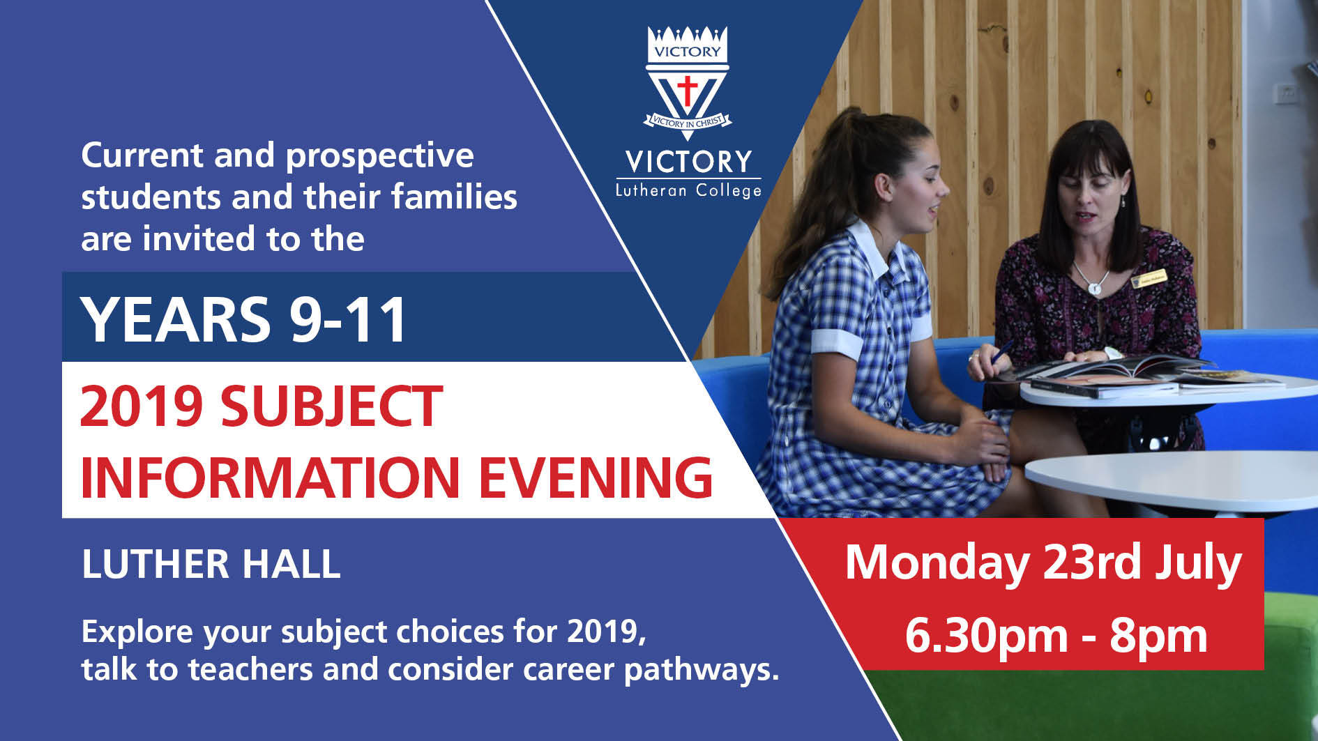 2019 Yr 9 11 Subject Information Evening