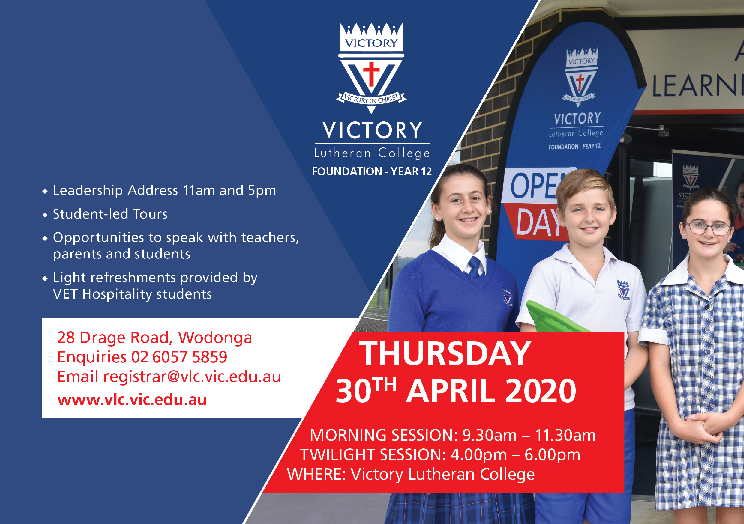 Open Day Postcard Invite 2020 Pg 2