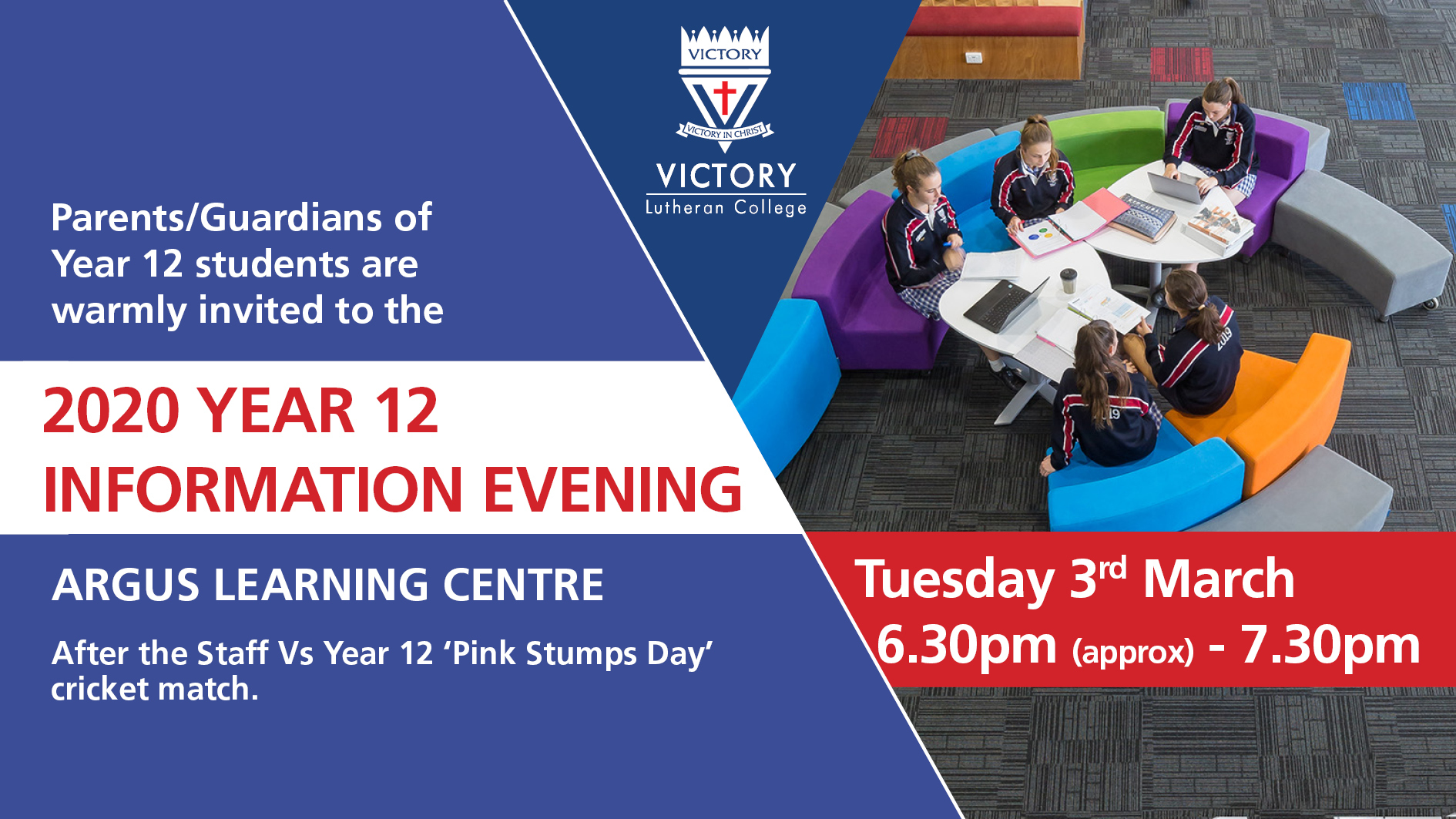 2020 Yr 12 Information Evening