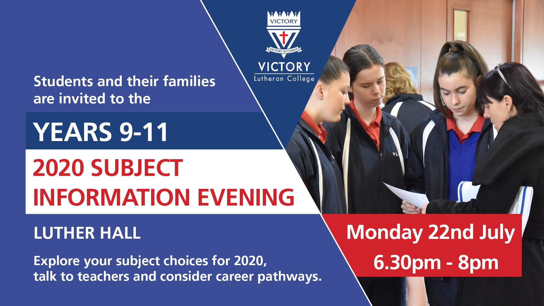 2020 Yr 9 11 Subject Information Evening