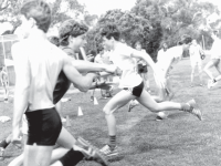 Athletics on the old oval