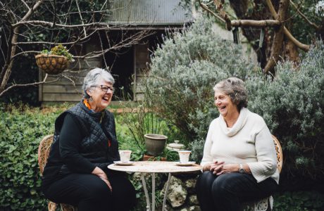 Anne Bould (L) and Pam Julicher (R)