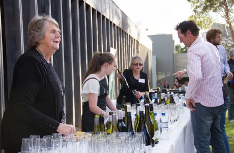 Helping out at Homestead Night