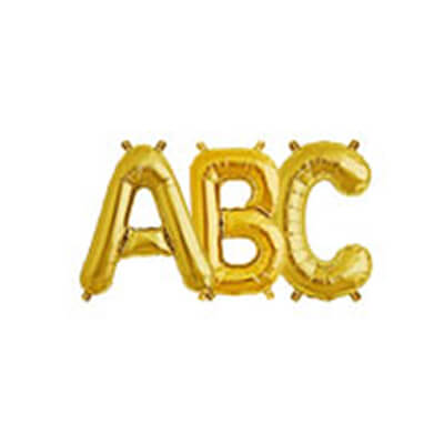 alphabet letter balloons foil balloons discount party warehouse helium letter balloons