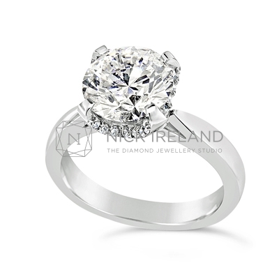 TDR48/ Platinum 2ct Diamond Solitiare