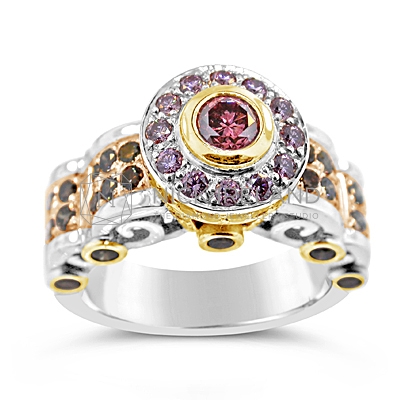 DJSP23/ 18ct Argyle Fancy Diamond Ring